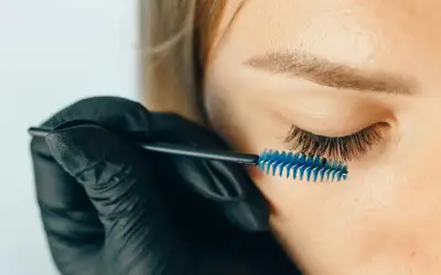 lash tinting at Pepper Leaf Studio Nenagh