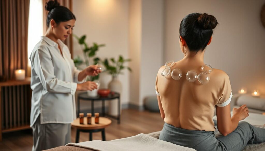 Cupping vs deep tissue massage at Pepper Leaf Studio Nenagh