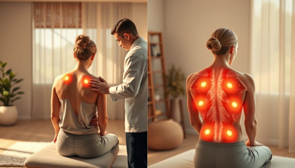 Cupping therapy for back pain at Pepper Leaf Studio Nenagh