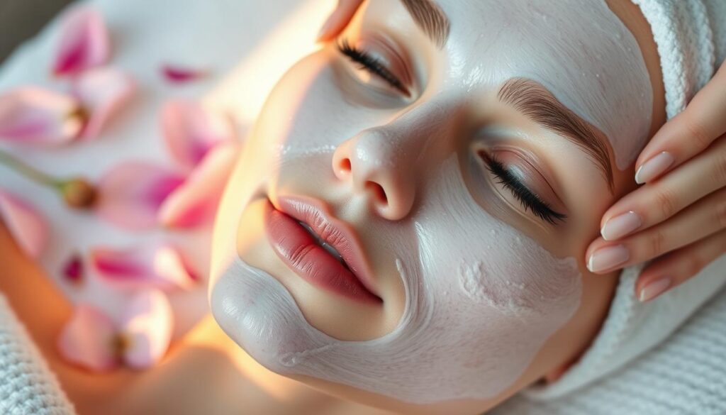 Cooling contour facial treatment at Pepper Leaf Studio Nenagh